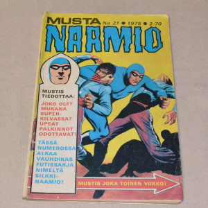 Mustanaamio 21 - 1975